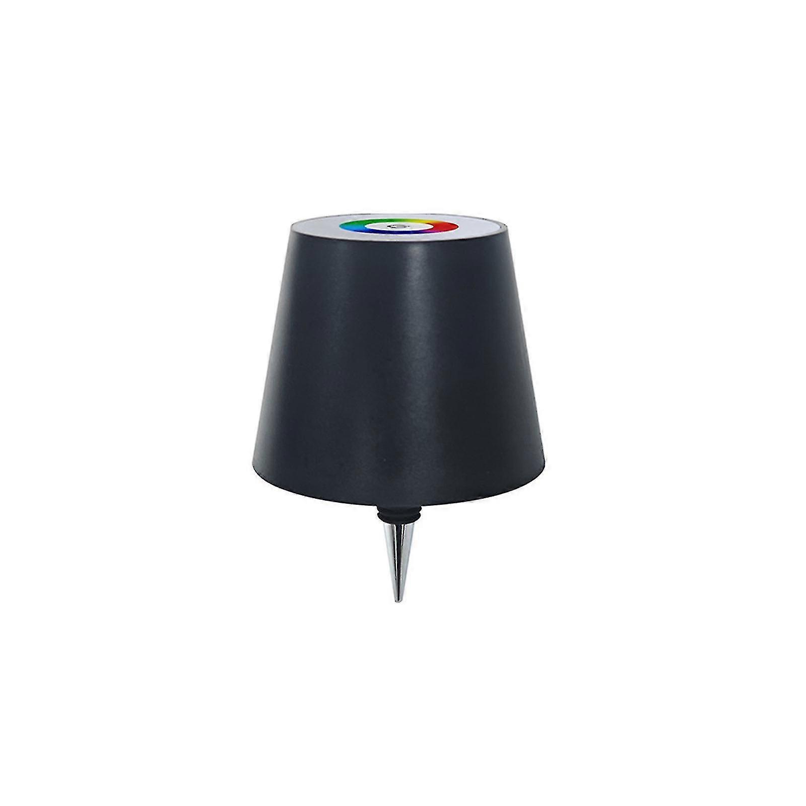 Wireless Bottle Lamp,Touch 3 Color Dimming LED Wine Bottle Lamp for Party Bars-Yvan