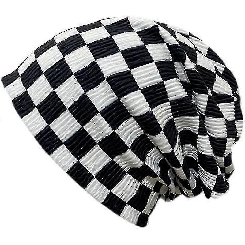 Sombrero de gorro de moda, gorra de calavera larga y cálida