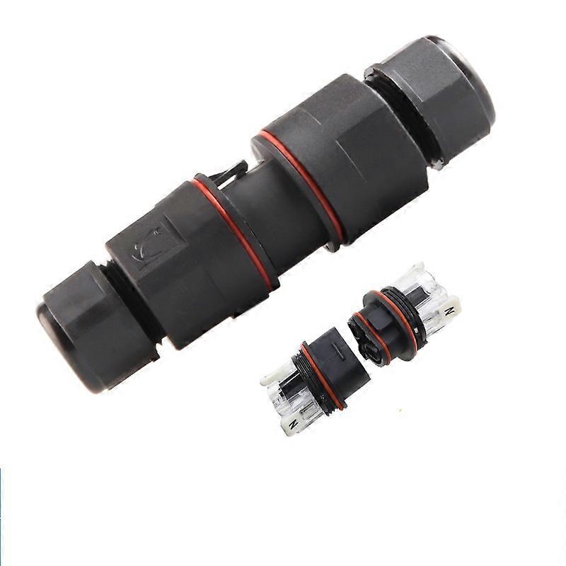 IP68 250V 16A Waterproof 3-Wire Pluggable M/F Auto Connector