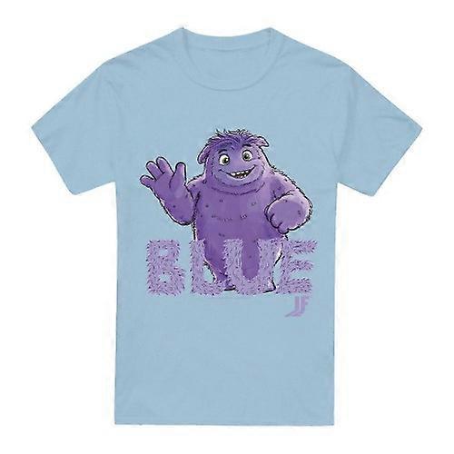 IF Mens Blue Waving T-Shirt