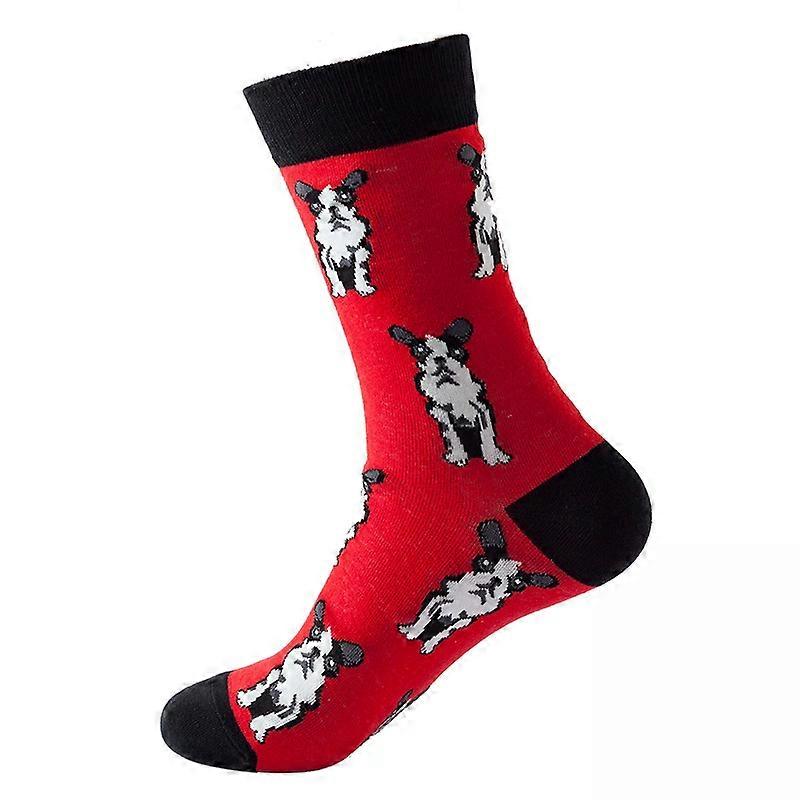 Cotton Mid-calf Socks for Autumn and Winter