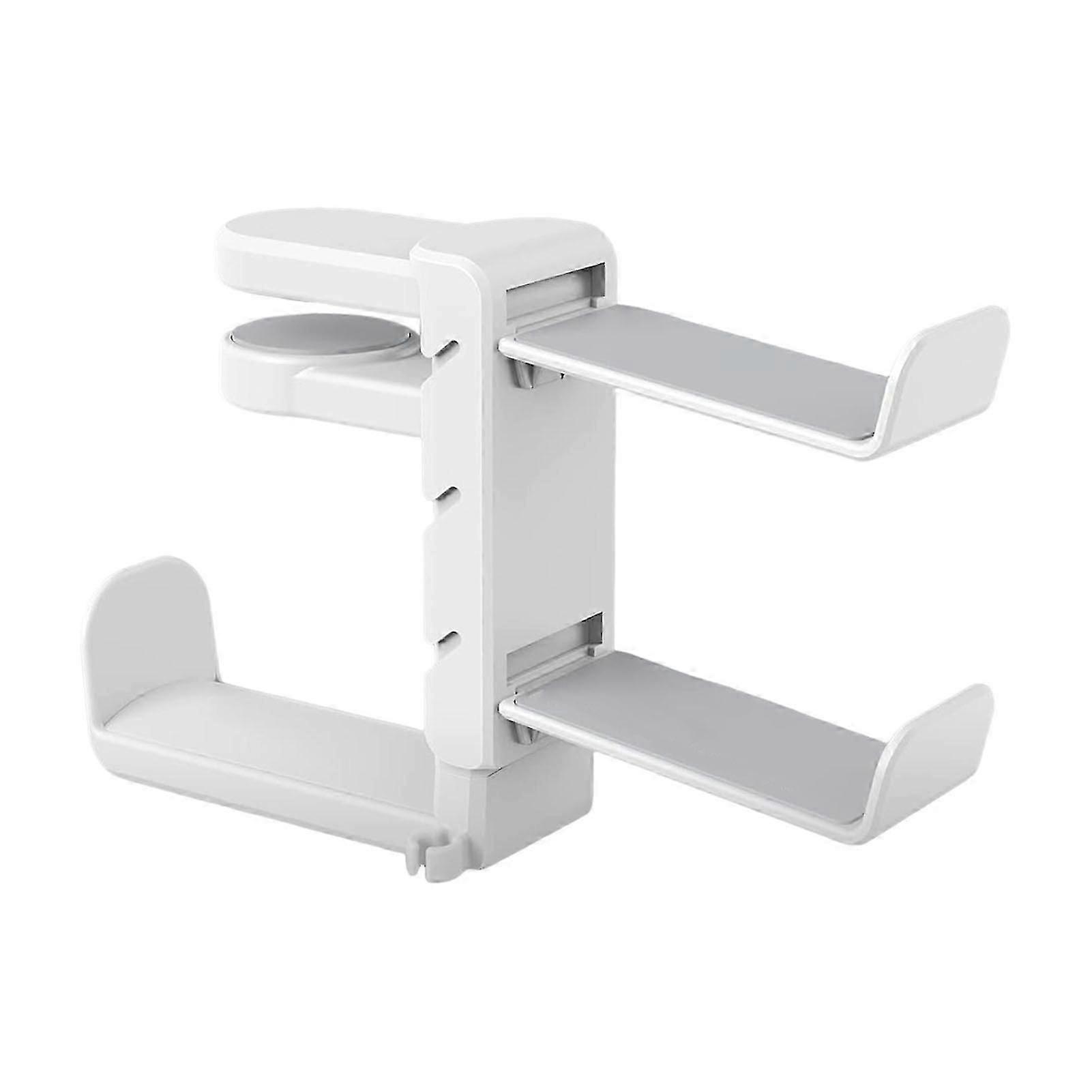 Gaming Headset Stand Controller Holder 360-Degree Rotating Universal PC Gaming Accessory Controller Headset Stand Storage Rack