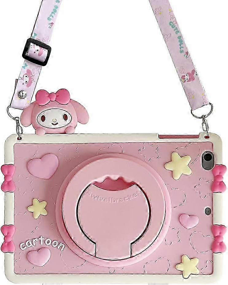 Compatible with 10.2 Inch Case iPad 9th Generation 2021/ iPad 8th Generation 2020/ iPad 7th Generation 2019 Case(Pink)