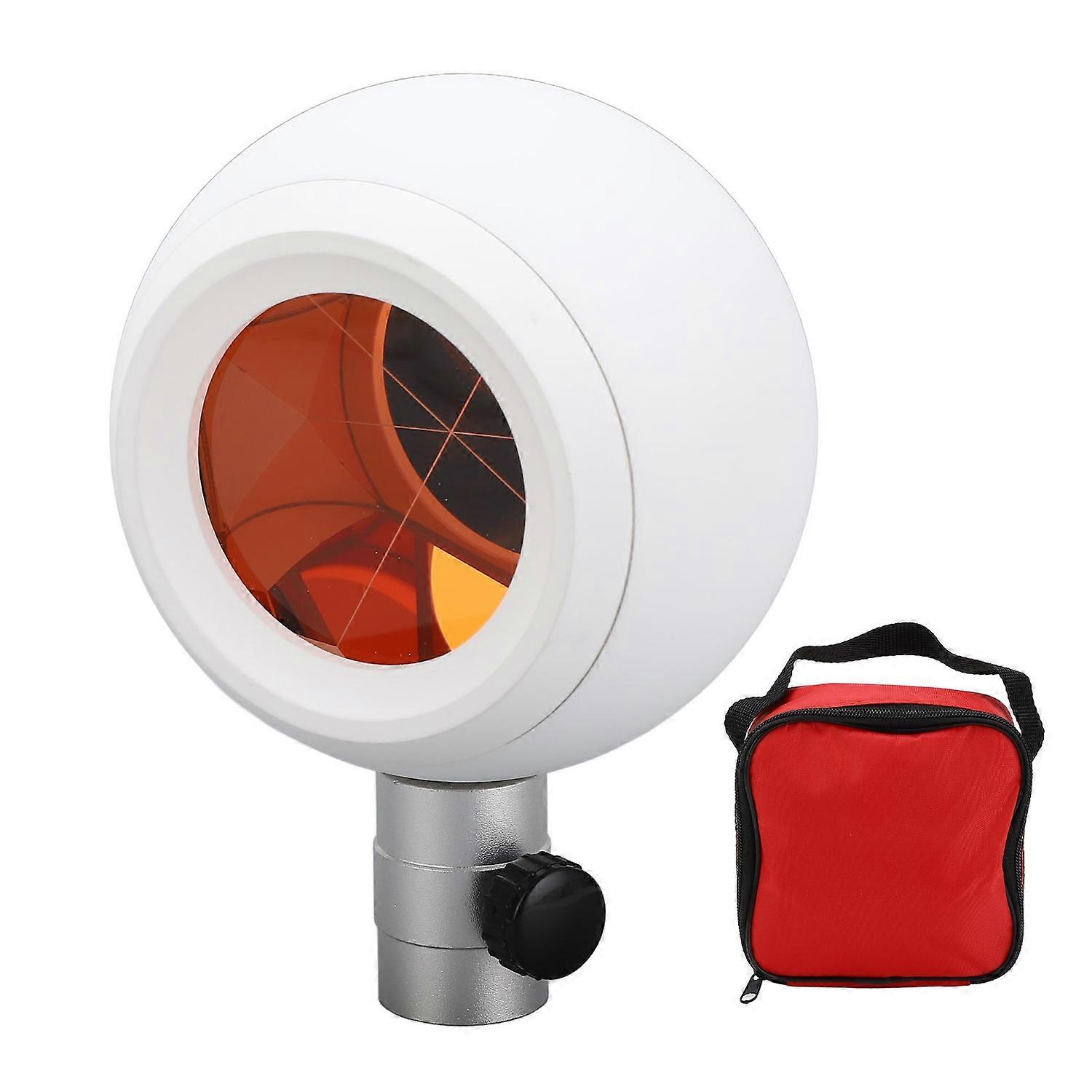 Total Station Prism Ball Shape 64mm Diameter 100mm Scanning Sphere Surveying Prism