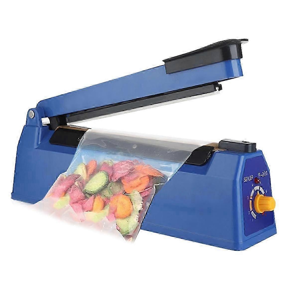 Elektrisk varmepose forseglingsmaskin plastpose forsegler håndpress matforseglingspose impulsforsegler mat s