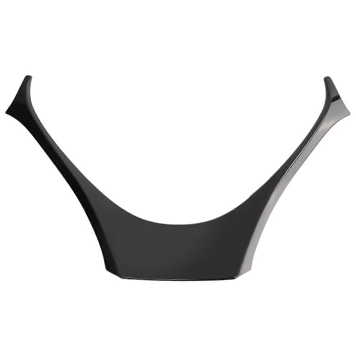 Car Steering Wheel Panel Garnish Cover For C- Black