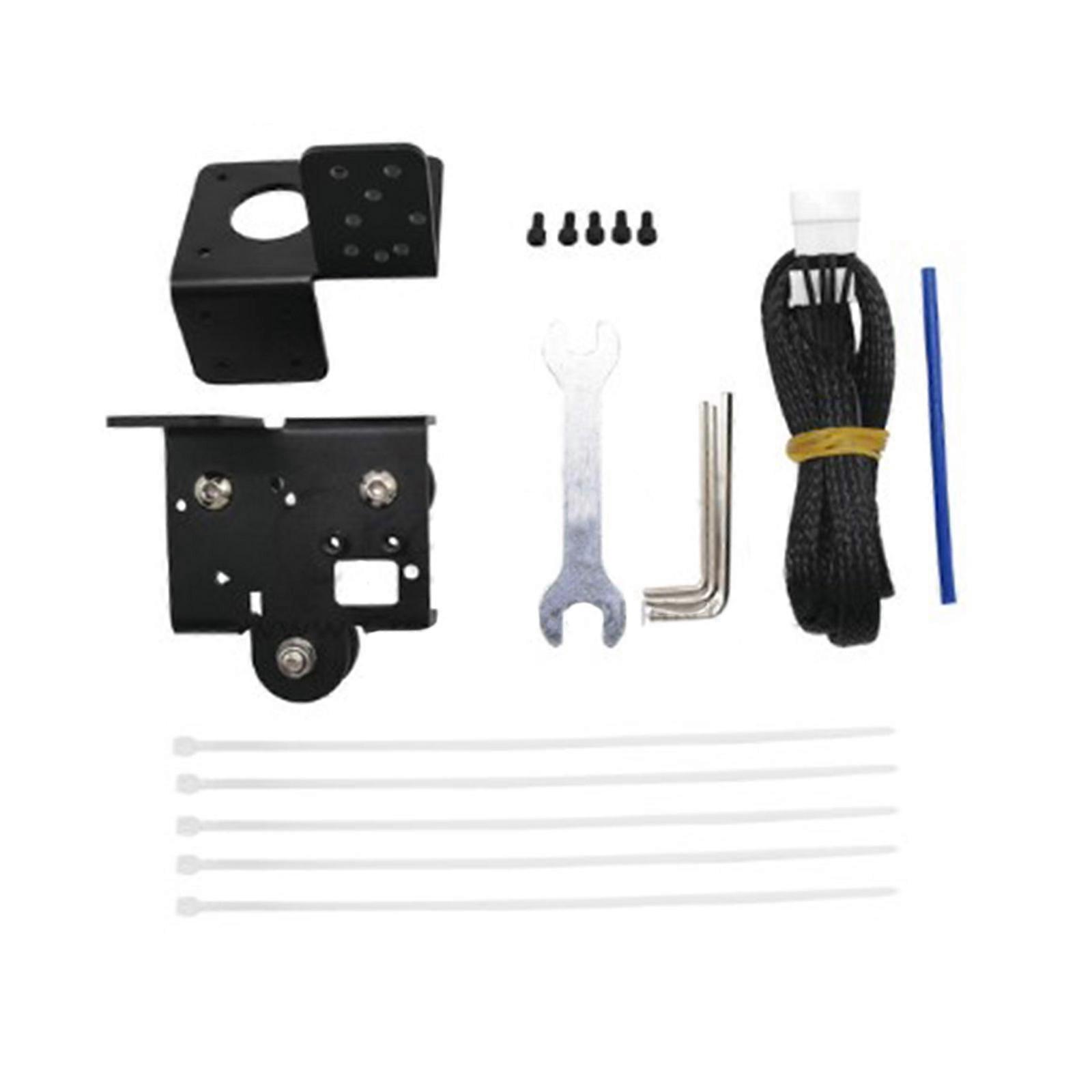 Extruder Back Support Metal Plate With Pulley 3D Printer Hotend Extruding Back Plate For Ender 3