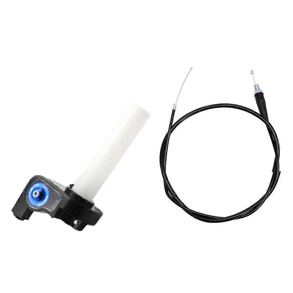  High Strength Throttle Grip Set Throttle Grip with Visual Oil Level & Wires