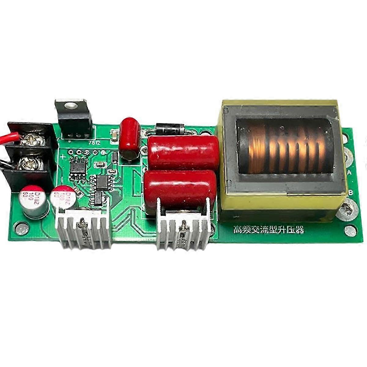 High Frequency AC Output Booster: 12V/24V to 1KV/2KV Electronic Inverter High Voltage Module Multiplier Board Driver