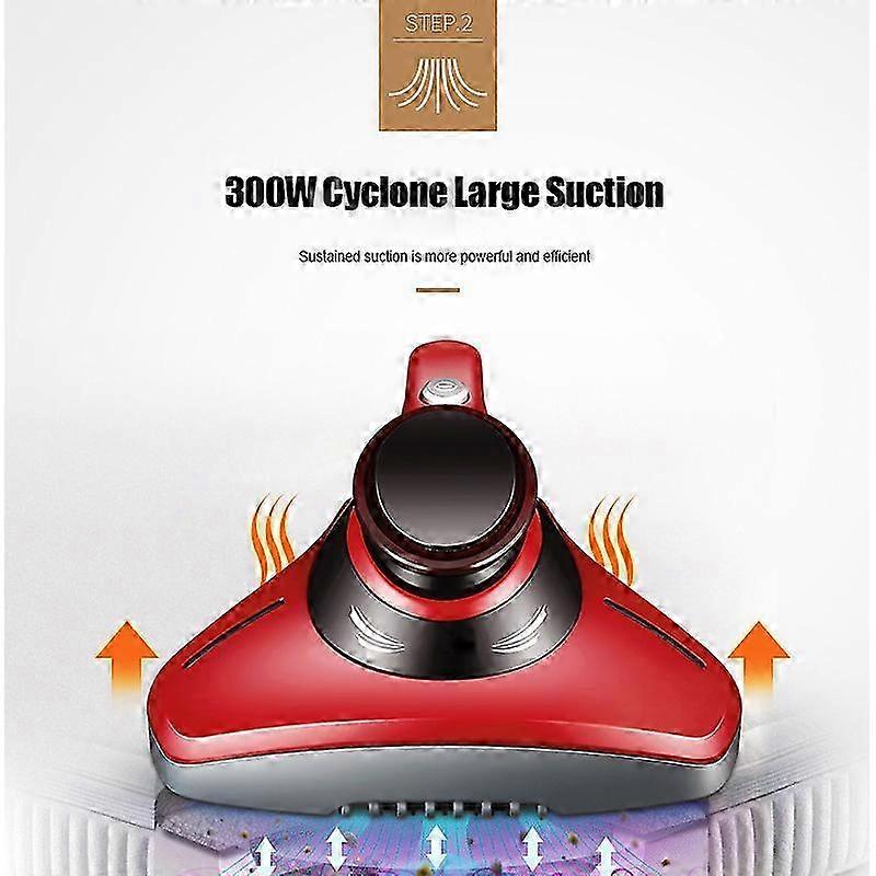 Powerful Allergy-Proof Vacuum with UV Light for Mite Elimination and Dust Control