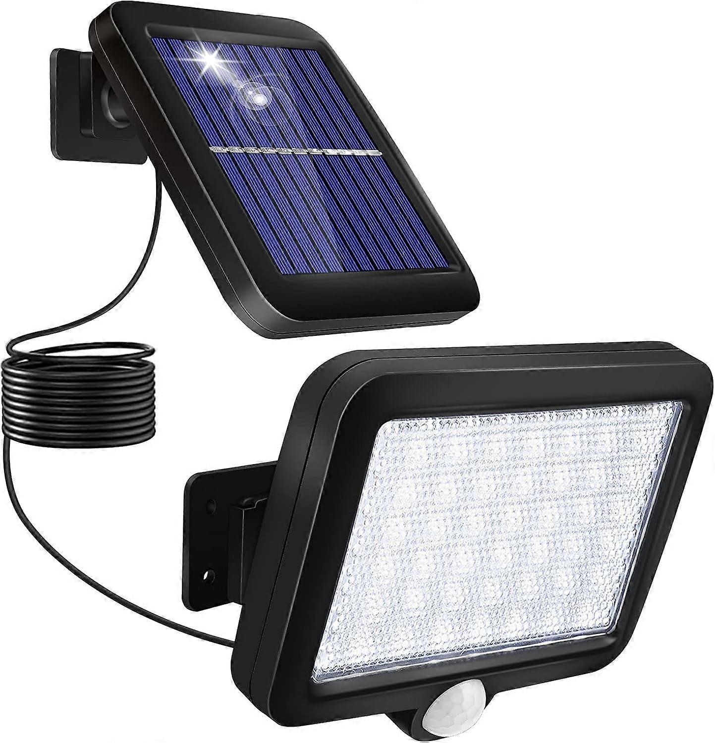 Waterproof Flood Light, LED, Solar Motion Sensor, Outdoor Illumination