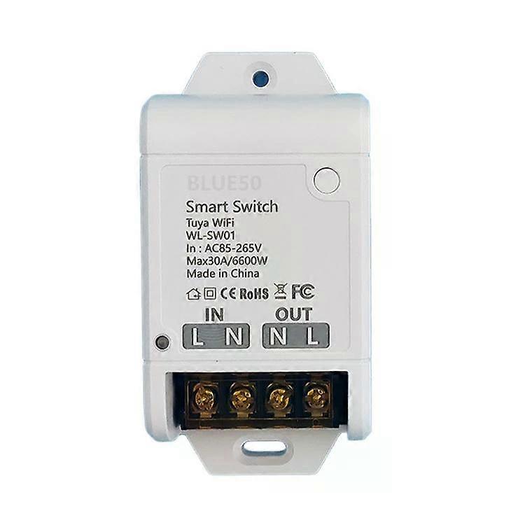 Tuya WiFi Smart Switch Supports Amazon ALEXA/Google HOME Voice Control 30A