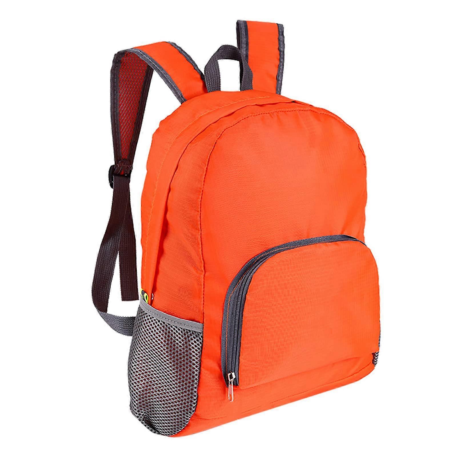 Open Air Light Foldable Backpack for Men, 1D-Turange Single Size, Lightweight Construction Backpack in Durable Fabric