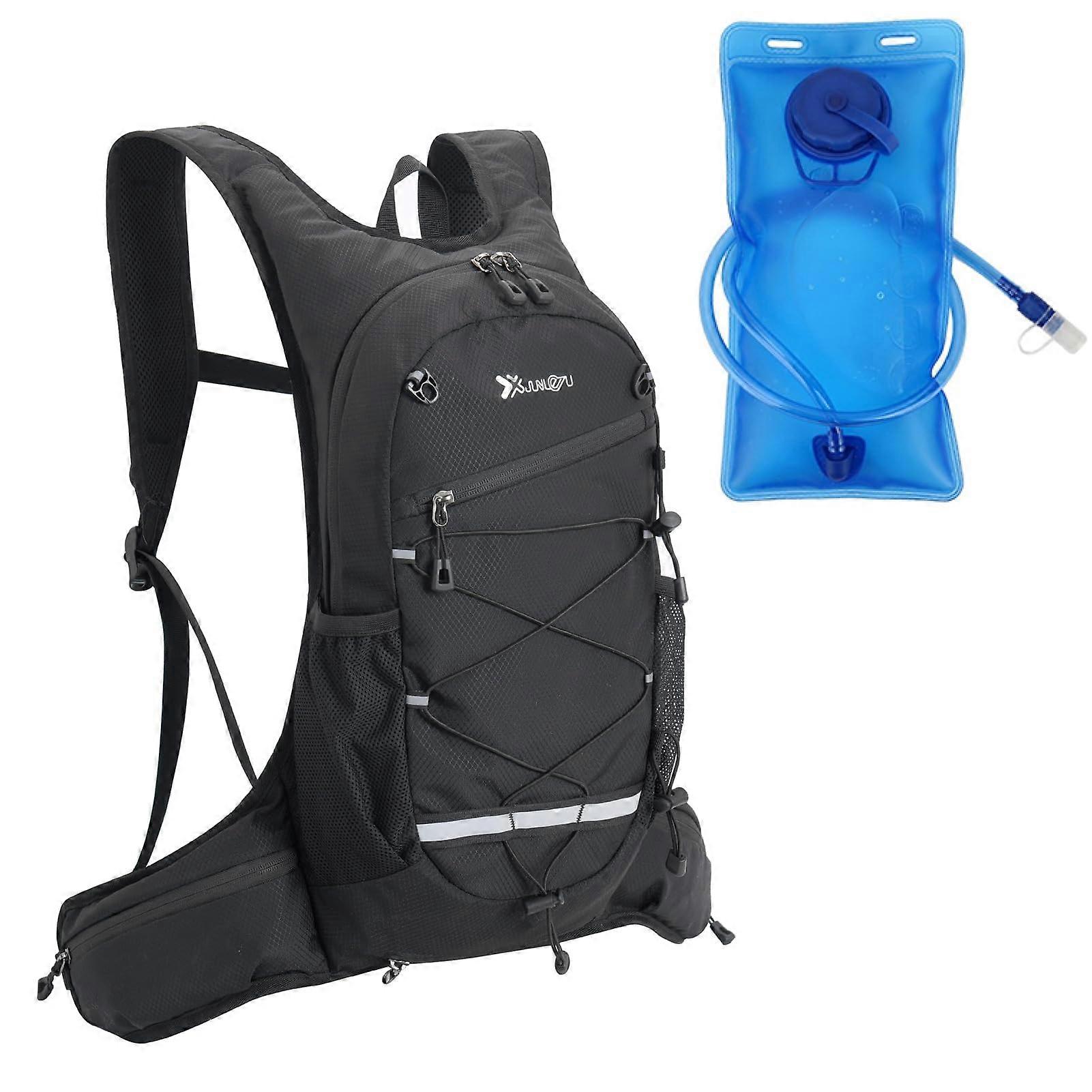 Hiking Hydration Pack Running Backpack Daypack Vest with 5L 18L Water Bladder