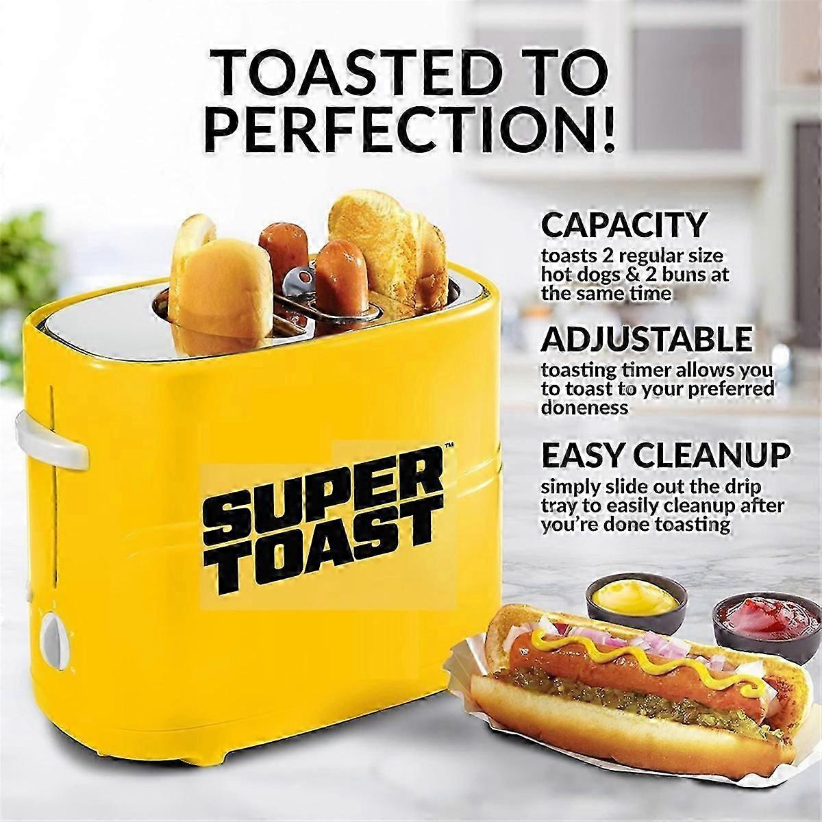 Hot Dog Machine Bread Machine Sausage Machine Bread Machine Breakfast Machine Toaster Sandwich Machine US Plug