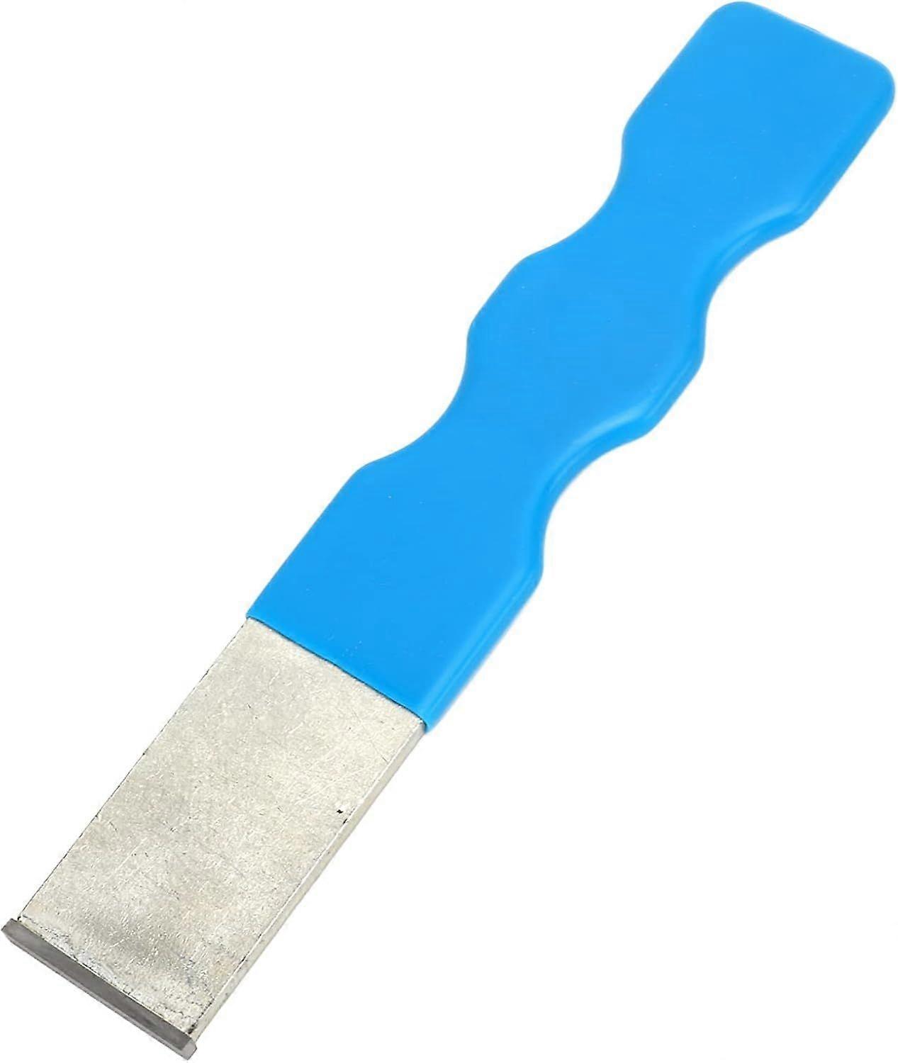1-1/4" Carbide Scraper, Blue Iron Tungsten Carbide Scraper Ergonomic Handle Universal Portable Carbide Tip for Rust Removal Gaskets