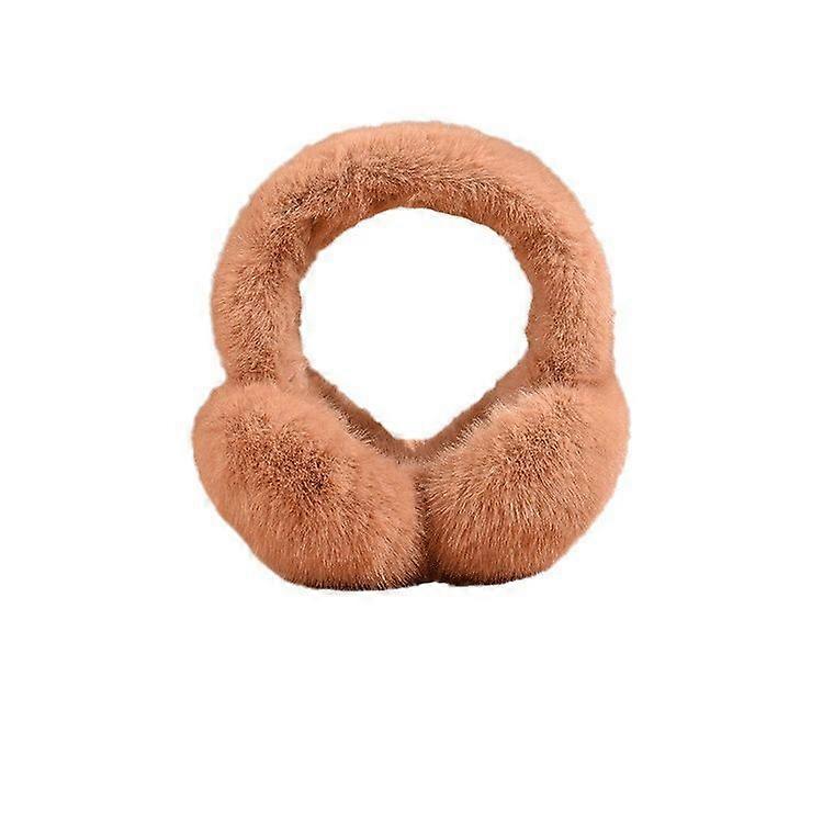 Soft Winter Warm Headband Warm Earmuffs (1 piece Brown)