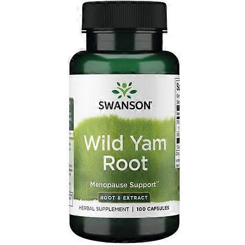 Swanson Vitamins Wild Yam Root, 100 Caps