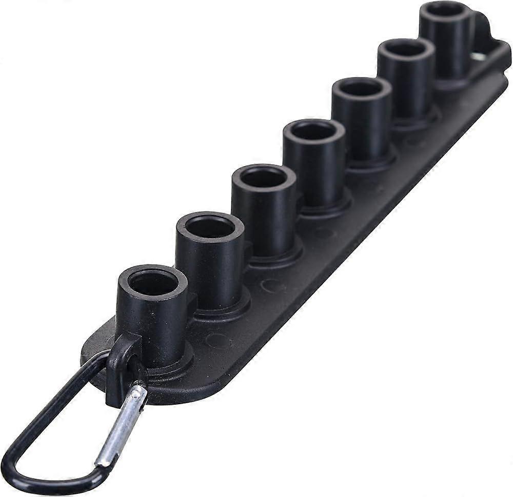 Pressure Washer Nozzle Holder Holds 7 Nozzle Tips with 1/4" Quick Connect