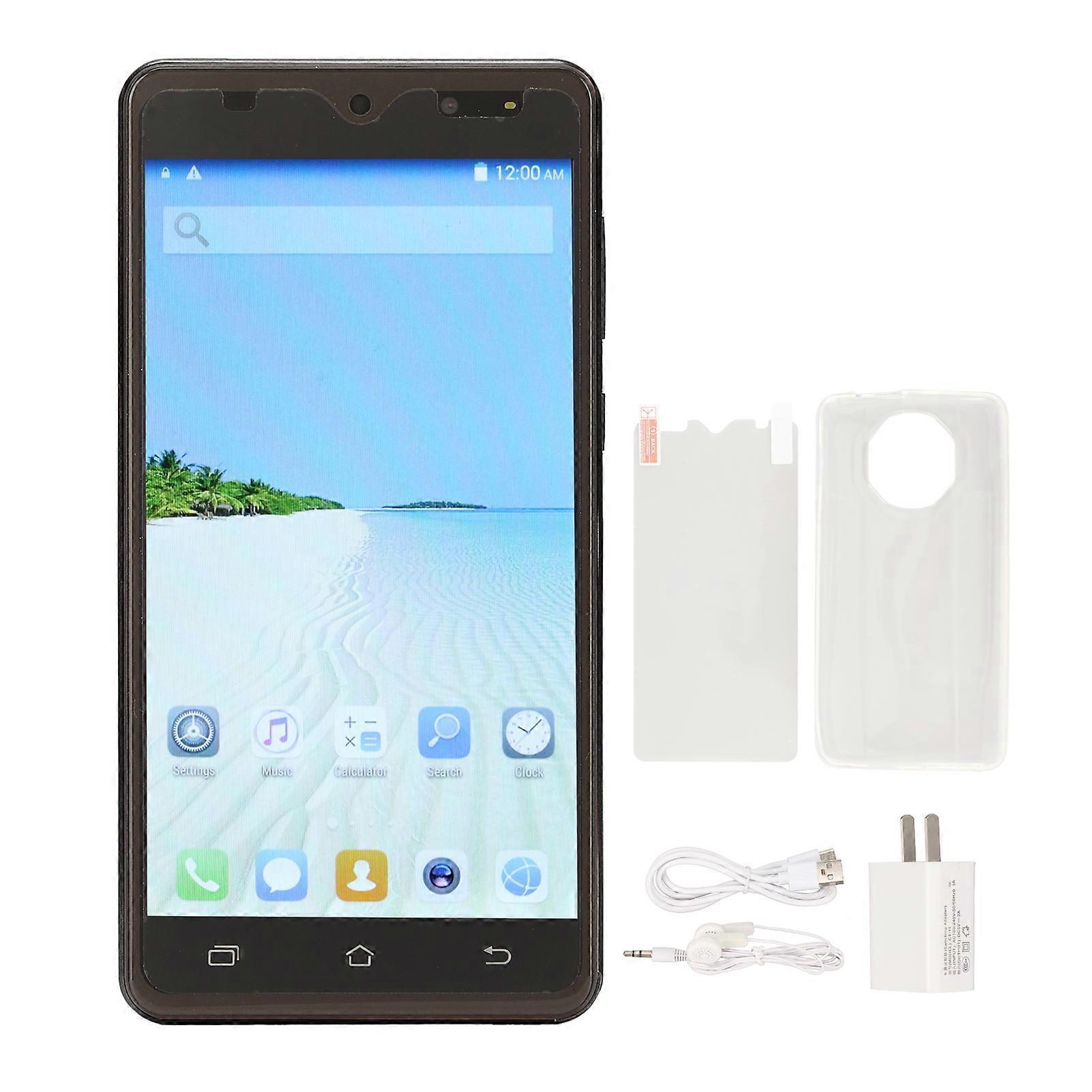 Smartphone 2.4G 5G WiFi 2GB 16GB Android 11.0 5MP and 8MP 4800mAh for MT6580 8 Core CPU 1920x1080 5.5in