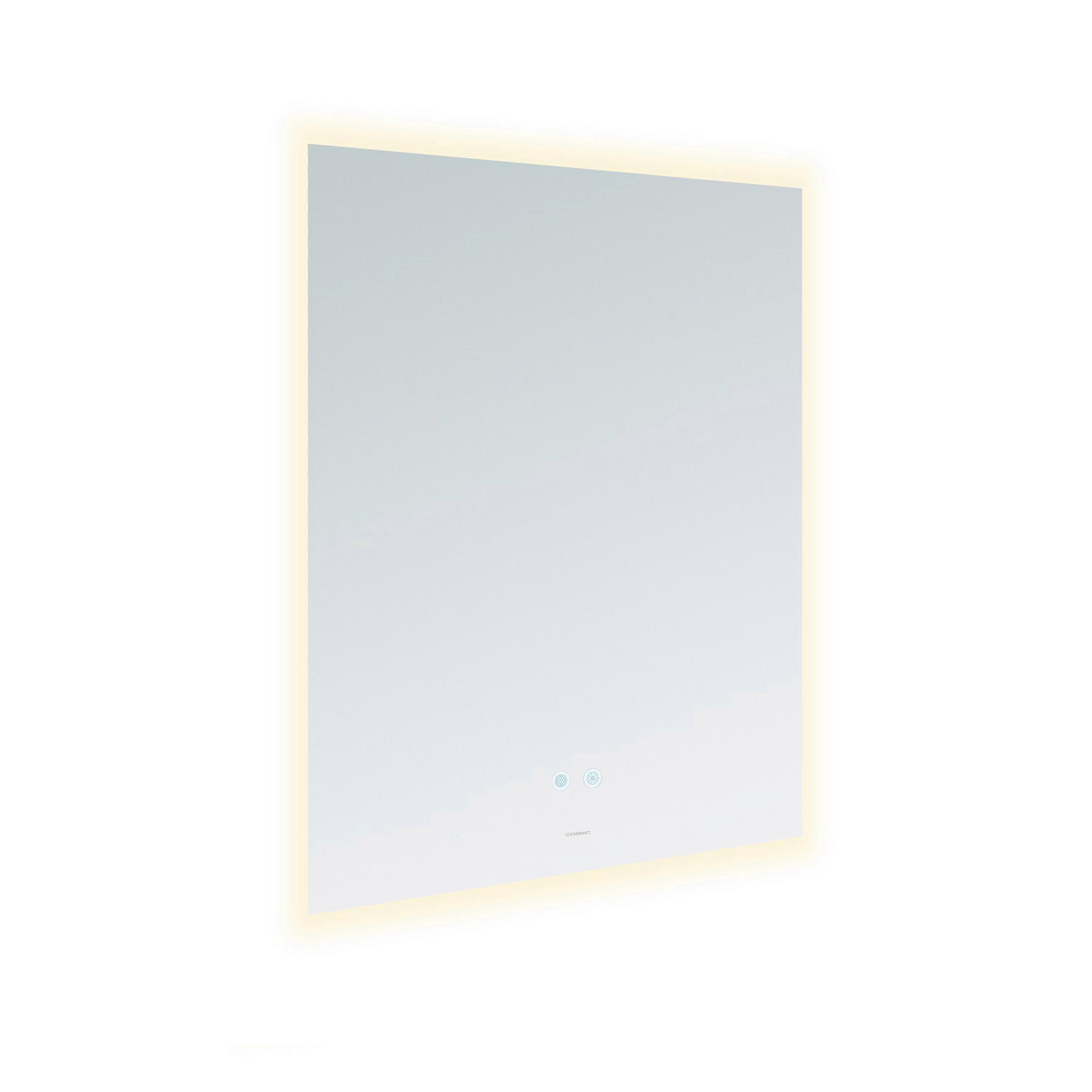 COSMIC Illuminated Bathroom Mirror 80 x 60 cm, Rectangular