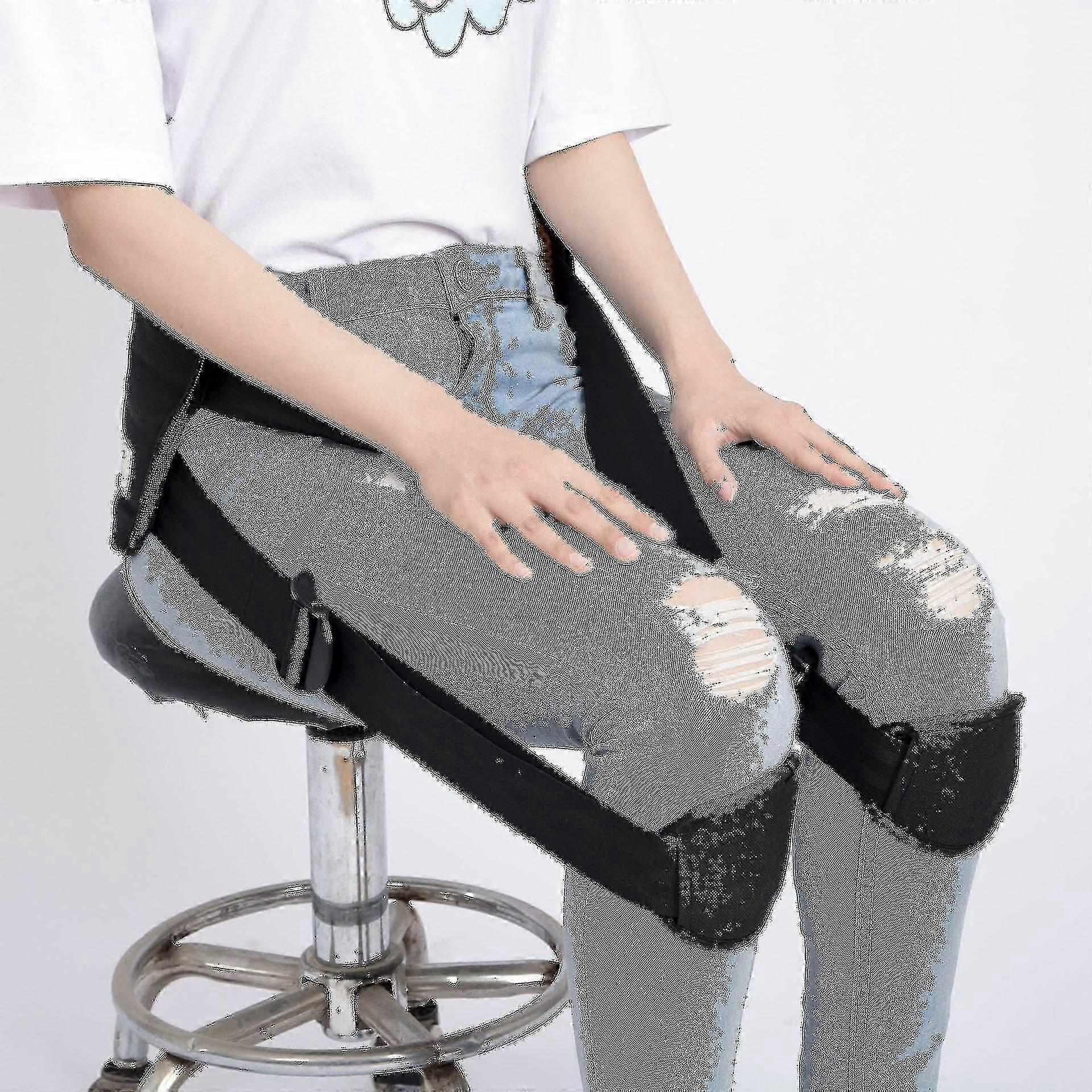 Correct Back Posture While Sitting ( Recommended For Back Pain  Makes Every Chair Ergonomic  Lumbar Support, Adjustable Straps)