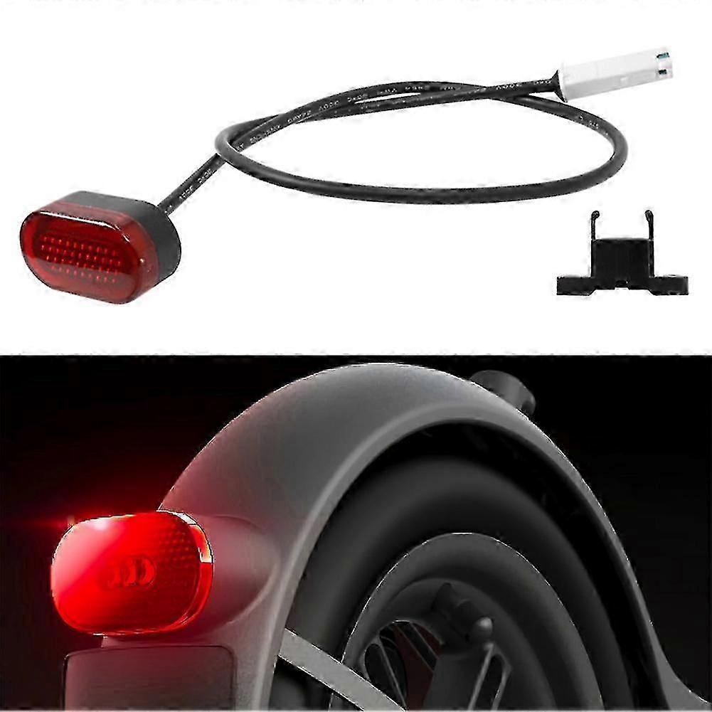 Rear Fender Tail Light For Ninebot Max G30 Electric Scooter Rear Led Light Warning Lamp