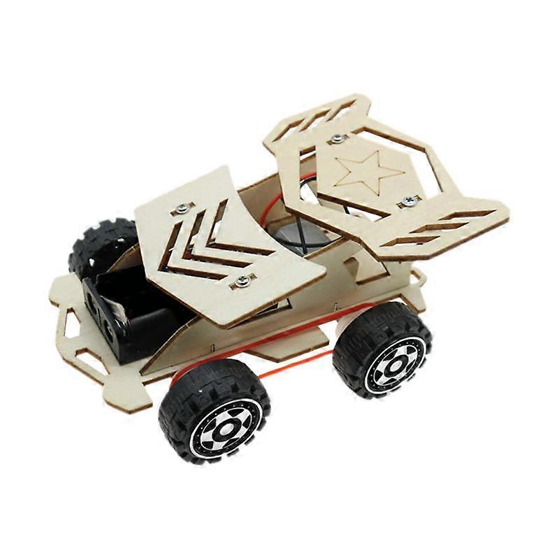 DIY Wooden Science Experiment Model Kit, Wooden Building Toy Science Kit, Stem