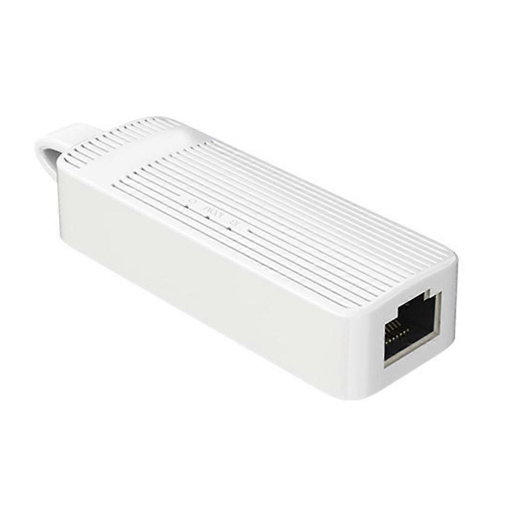USB-zu-Ethernet-Adapter, treiberfreier USB 3.0-zu-Gigabit-Ethernet-LAN-Netzwerkadapter, RJ45-Internetadapter für Laptop weiß
