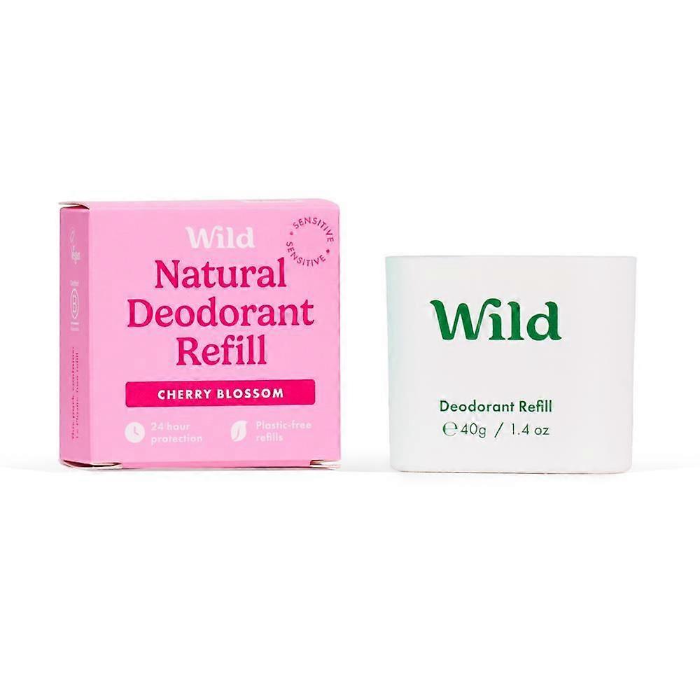 Vilde kirsebærblomst Sensitive Deo Refill 40g