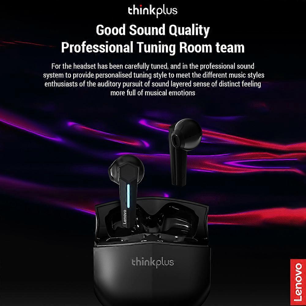Thinkplus GM1B Wireless Earbuds BT5.3 Earphone High-Clear Voice 20H Long Endurance Low Latency Fast Charging Suitable for All Ear Types Compatible wi