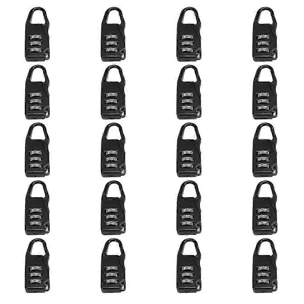 Alloy Safe Combination Code Number Lock Padlock for Bag Suitcase