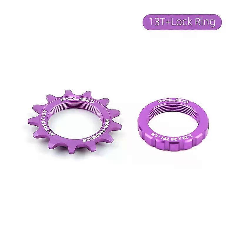 con FC002 violetti kiinteä vaihderatas yksinopeuksinen AL7075 Fixie Freewheel Track pyöräilyvauhtipyörä