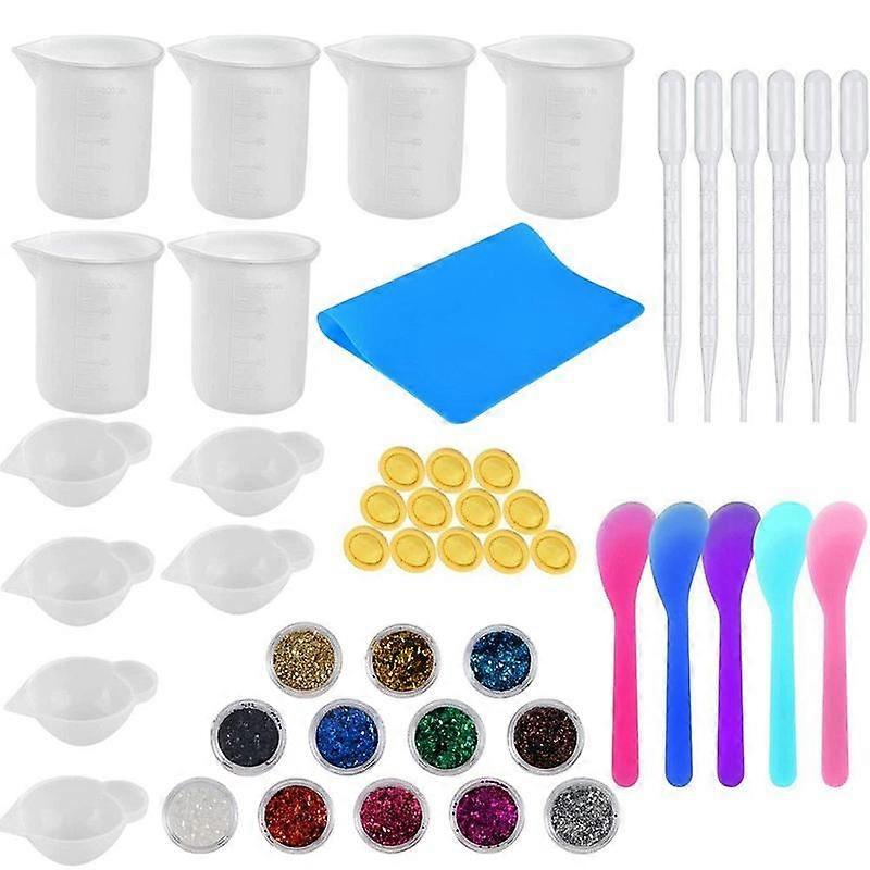 36-piece set (6 measuring cups) + sequins