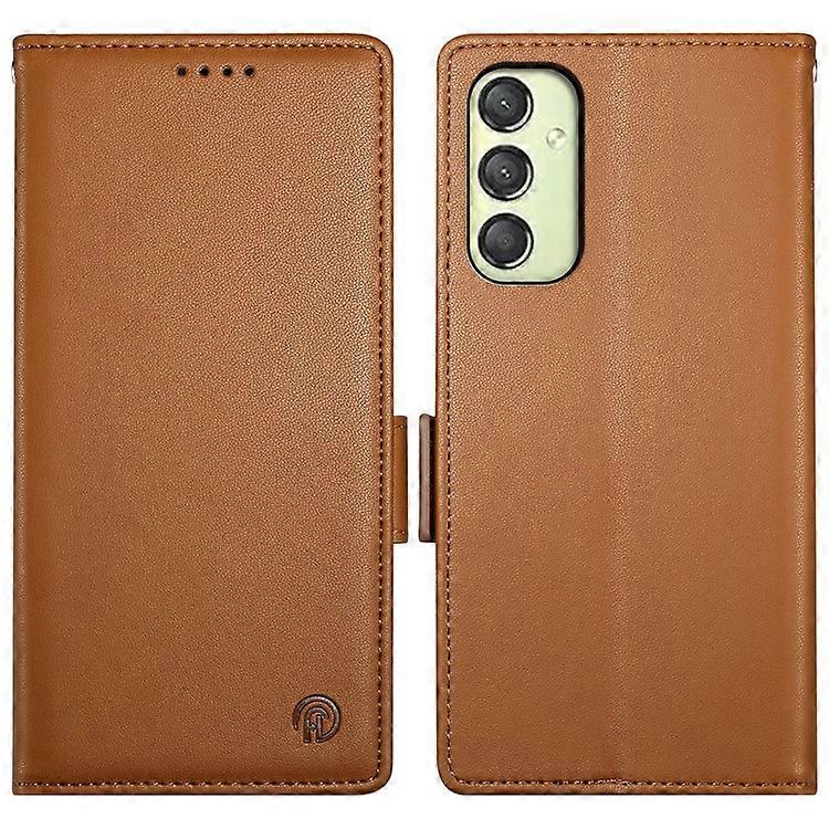 DF-010 Compatible For Samsung Galaxy A25 5G (Global) (161.0 x 76.5 x 8.3mm) Case PU Leather Stand Cell Phone Stand Cover