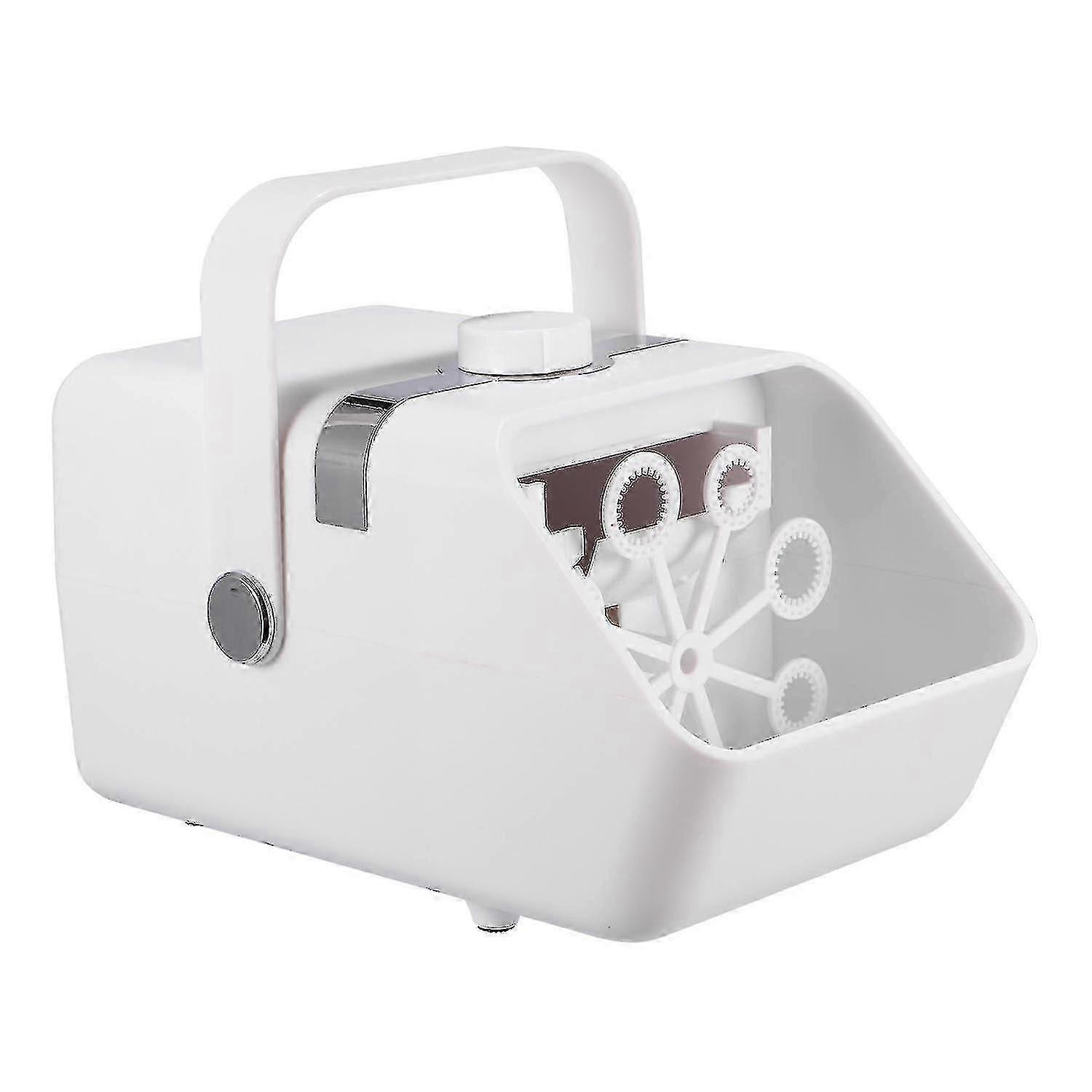 Bubble Blowing Toys Bubble Blower Portable Bubble Making Automatic Bubble Machine Blowing Device For Weddings