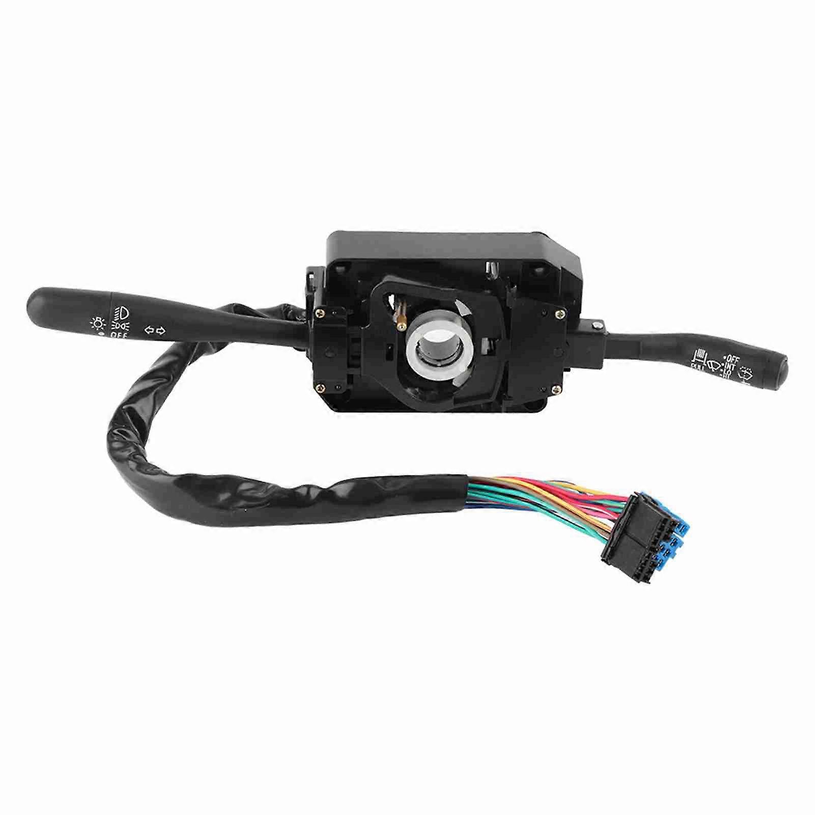 Turn Signal Indicator and Wiper Control Switch for Isuzu NPR NQR, 8973640740 Replacement Lever, Steering Column Assembly