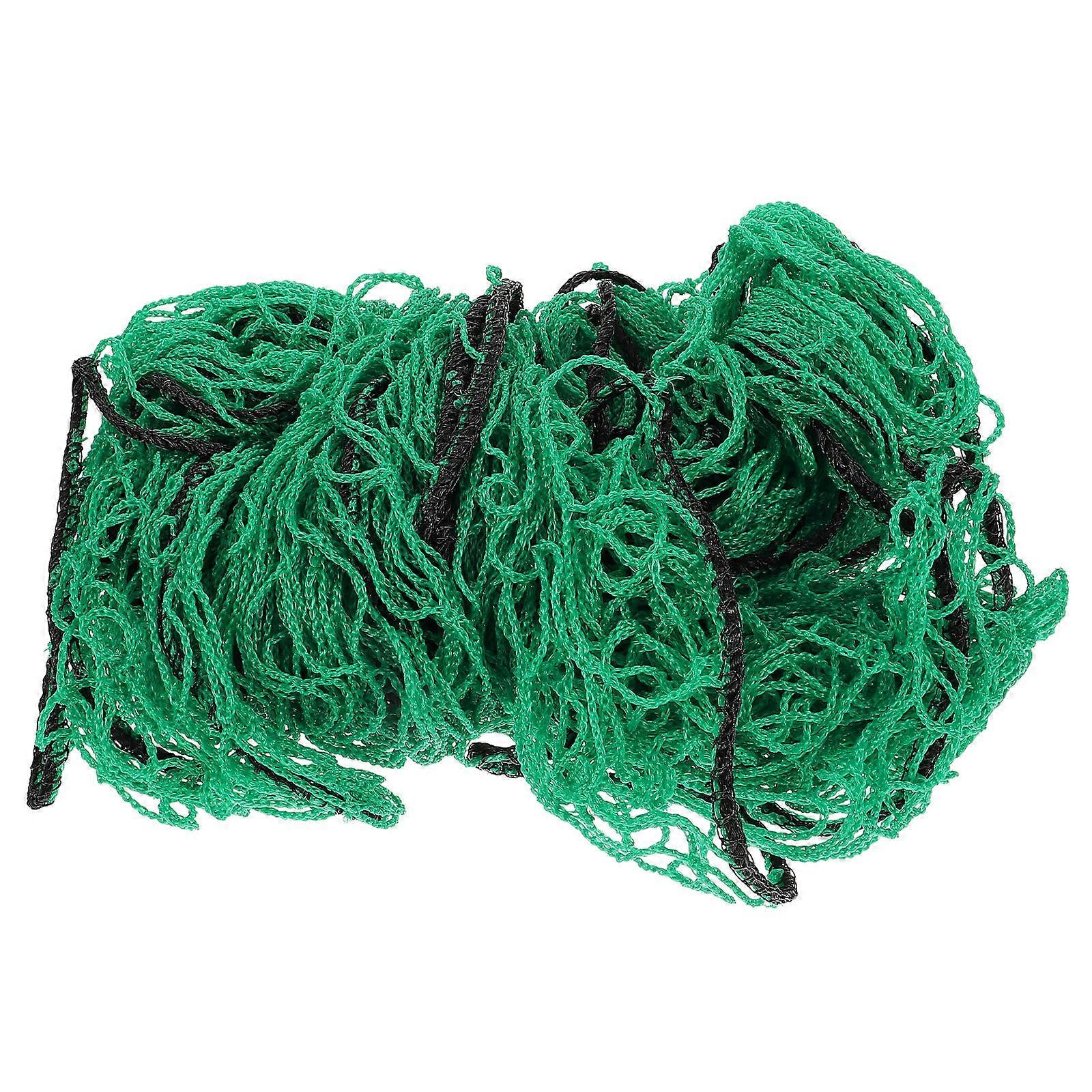 Truck Bed Cargo Net Rectangular Mesh Polyethylene Prevent Falling for Camping 140x220cm 1Pack