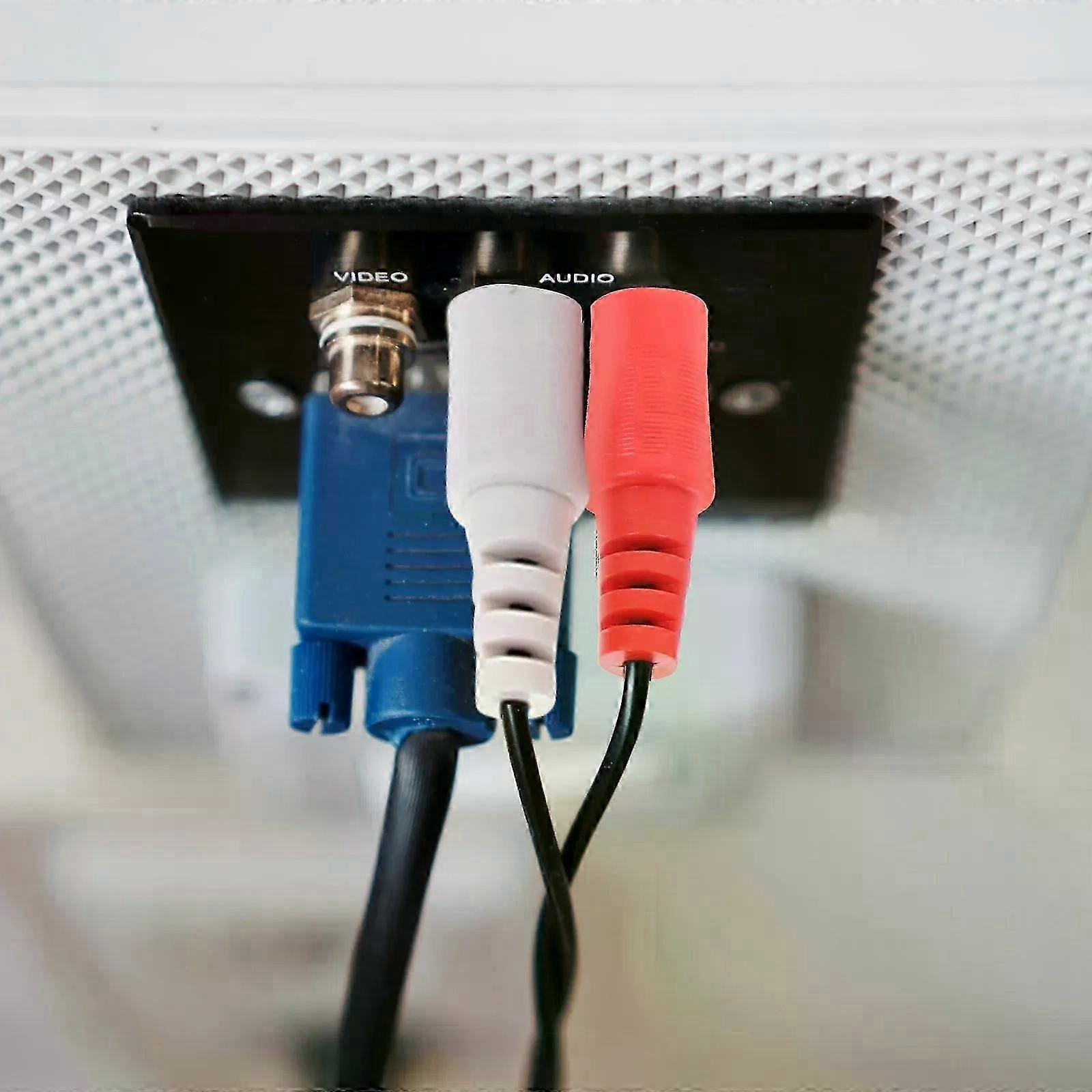 Rca To Speaker Wire High To Low Rca Converter Line Output Converter Fit For  Subwoofer Car Speaker Cable To 2RCA Female Connector