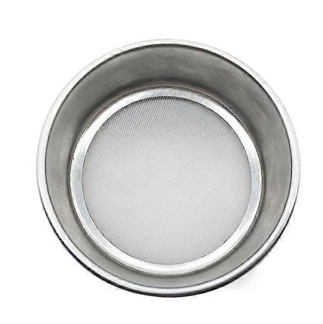 1PCS Dia 6cm 20 30 40 50 60 70 80 90 100 150 200 Mesh Standard Lab Test Sieve Sample Inspection Pharmacopeia Sieve (Color: 100mesh)