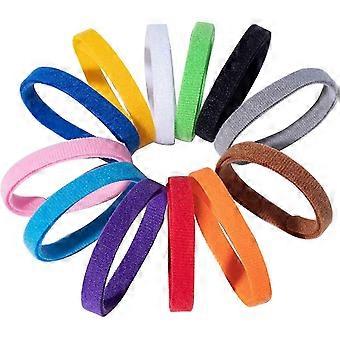 Puppy ID Collars, 12 Pieces Assorted Colors Puppy Identification Collars Adjustable Puppy ID with Pets