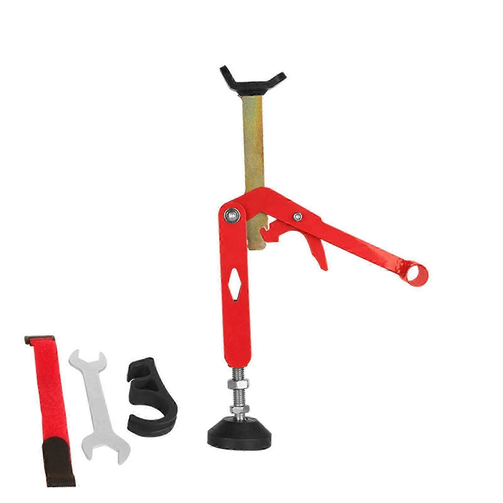 Μοτοσικλέτα Dirt Bike Stand Lift Jacks Hoist Table Height Adjustable Lifting Stand, Επισκευή &Συντήρηση Τροχών Red 2025