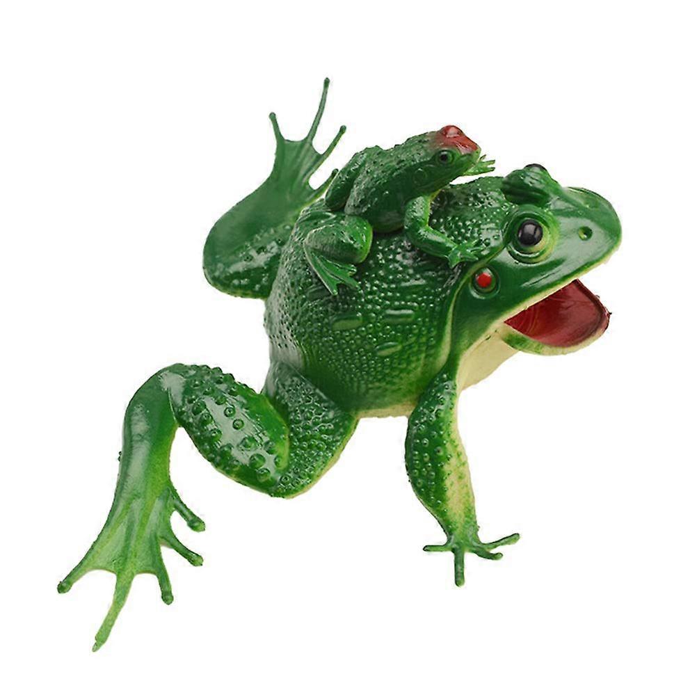 Mini Realistic Plastic Frog Baby Bath Toy