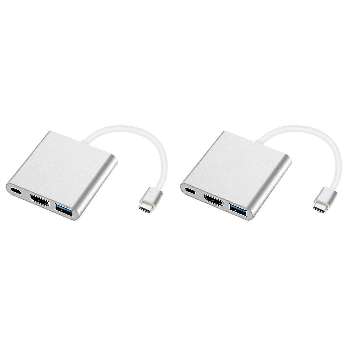 USB C to Adapter, USB3.0 and USB C Port Converter Compatible