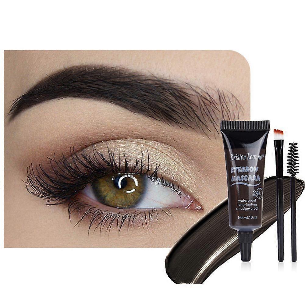 Waterproof Eyebrow Gel Tint Defines Shapes and Fills Brows with Long Lasting Hold for Natural Full Look