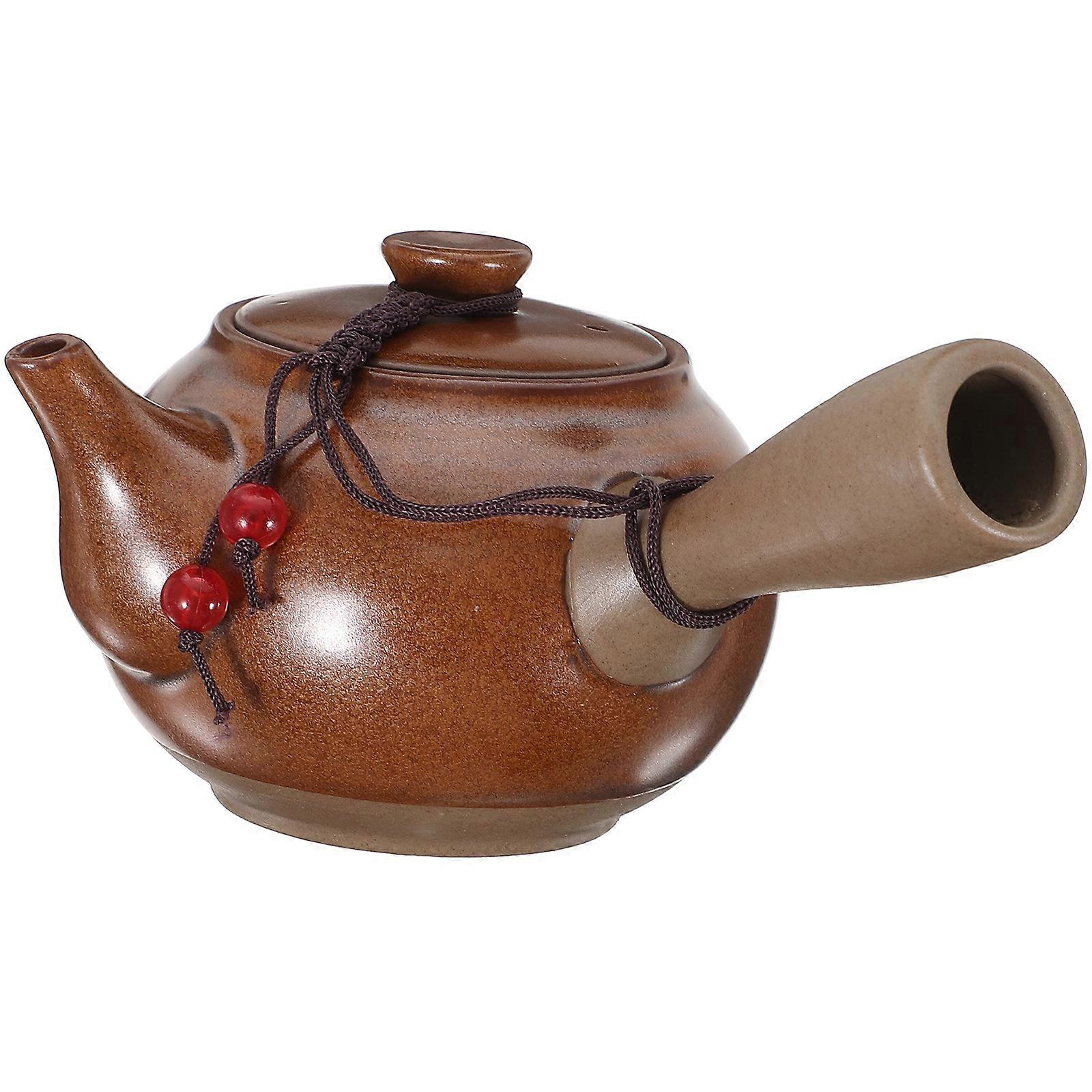 Porcelain Tea Kettle Water Kettle For Leisure Time Assorted Boiling 1Pc