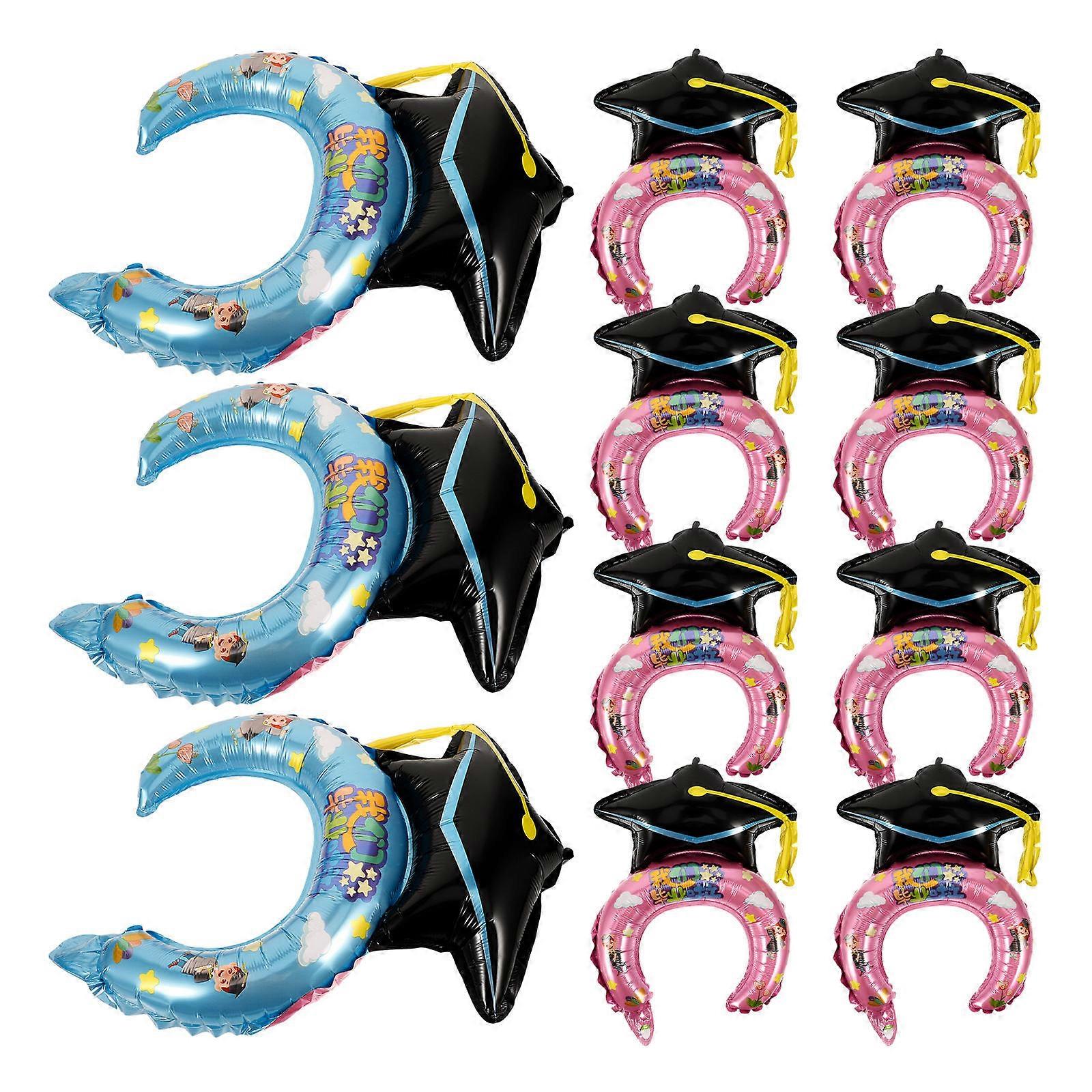 Graduation Party Favors Inflatable Headbands Multi Whimsical Children 50Pcs