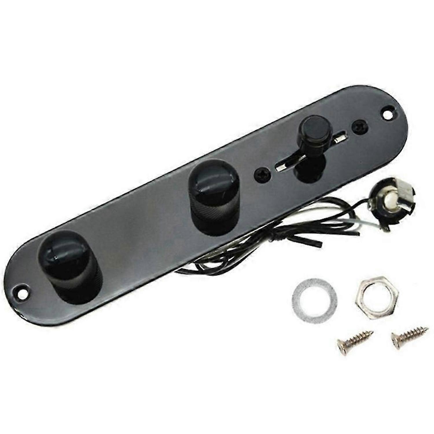 Previewed Control Plate 3-Way Switch for Fender Tele Telecaster with Socket Electric Guitar Circuit