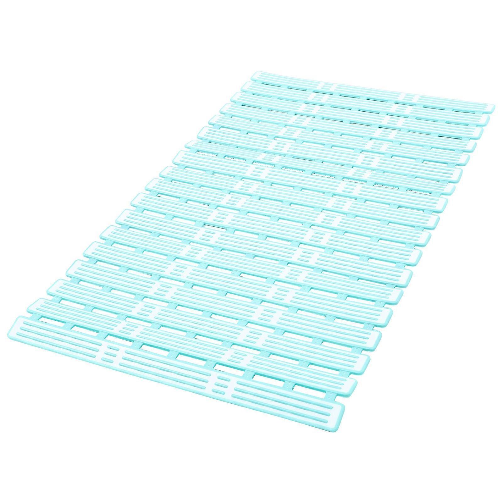 Bath Mat Bathroom Supplies Anti-Slip Foot Massage Rectangular Plastic 1Pcs
