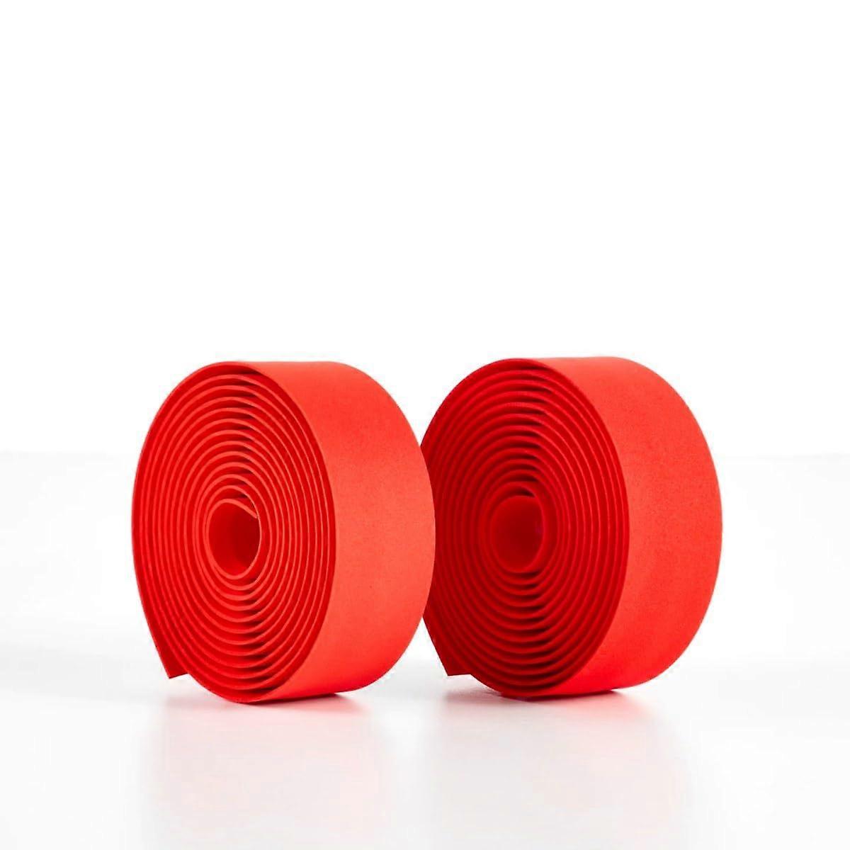 Gel Cork Bicycle Handlebar Tape Red